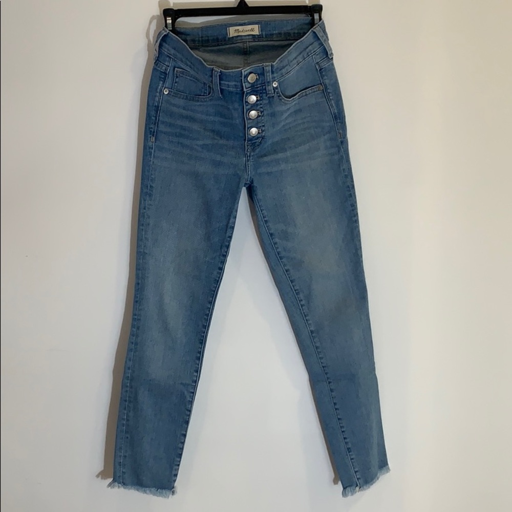 Madewell 9” High Rise Skinny Crop